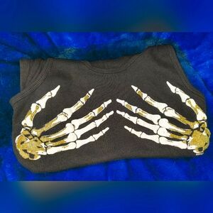 2010 Biketoberfest Skeleton Hand Graphic Tank Top.  XL